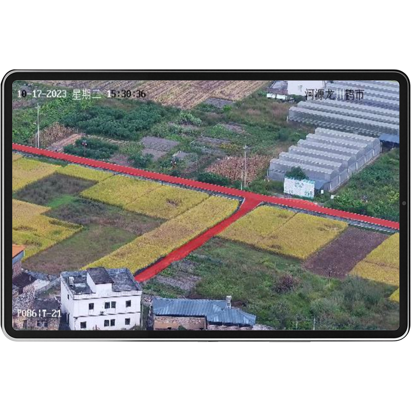 地面硬化與綠色通道識别算法